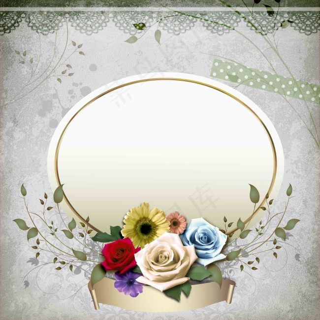 浪漫花纹