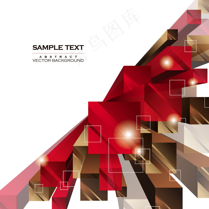 三维动态流动线框的背景03矢量