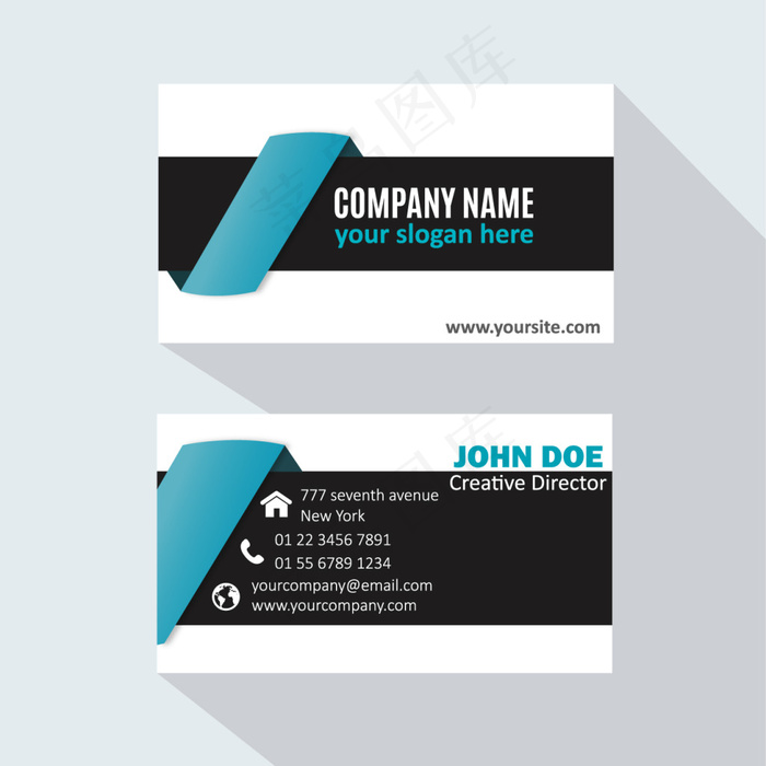 国外名片设计素材
