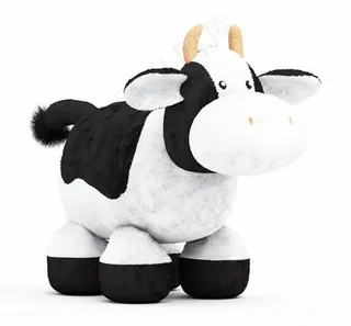 奶牛毛绒玩具图片