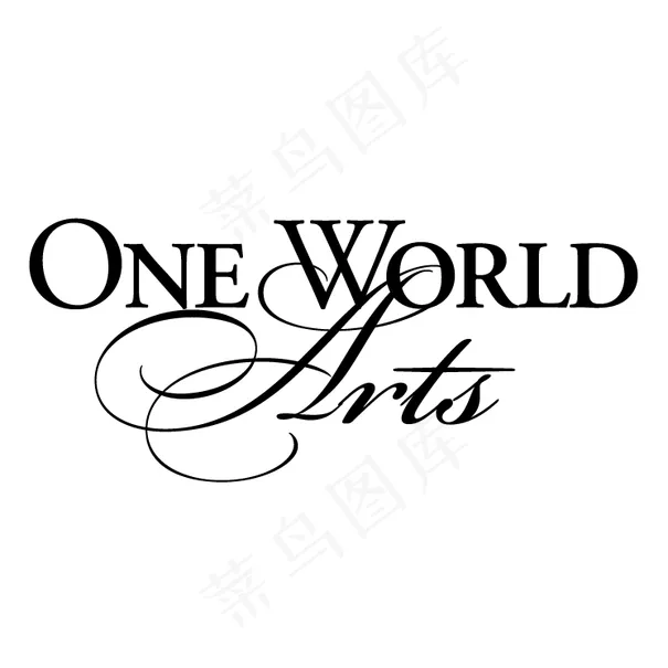 一个世界艺术eps,ai矢量模版下载