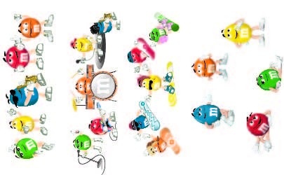 玛氏巧克力豆高清