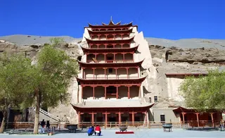 甘肃敦煌莫高窟图片