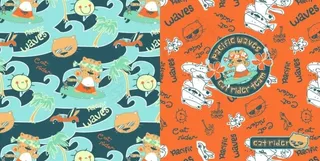 颜色好看的各种动物头