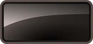 有光泽的黑色矩形