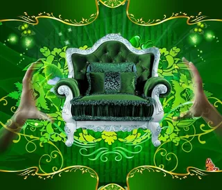 创意绿色海报图片