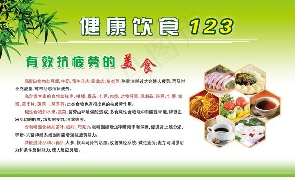 餐厅展板psd模版下载