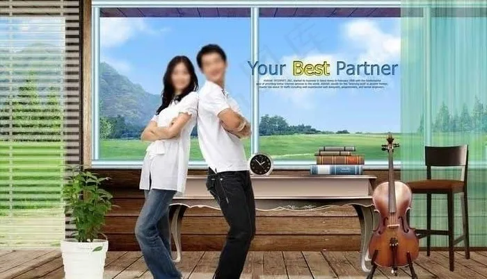 音乐之家图片(3500X2300(DPI:300))psd模版下载