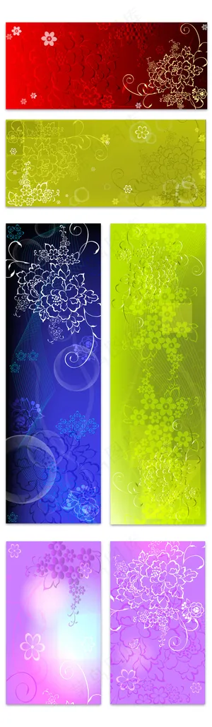 高档欧式花纹背景矢量素材