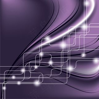 炫彩科技背景矢量素材-2