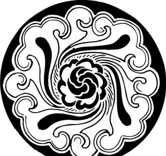 清代（下）版画 装饰画 中华图案五千年 矢量 AI格式_0683