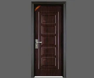 3d 深褐色房间门贴图