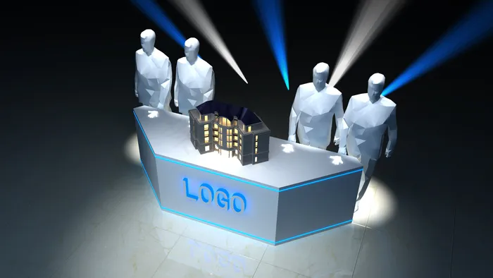绚丽点亮启动仪式道具3D模型下载(1600X900(DPI:72))psd模版下载