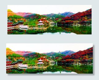 优美的旅游背景素材