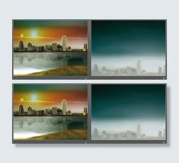 高楼大厦幻灯片背景图片