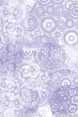 淡紫色的圆圈图案