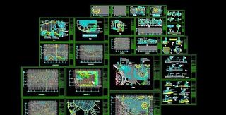 北京某公园小区规划设计施工图