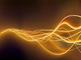 动感光晕背景矢量素材二