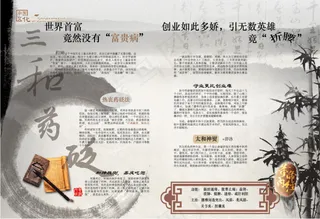 中医养生杂志画册