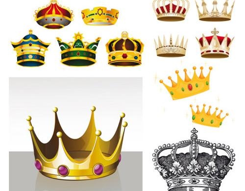 皇冠矢量素材