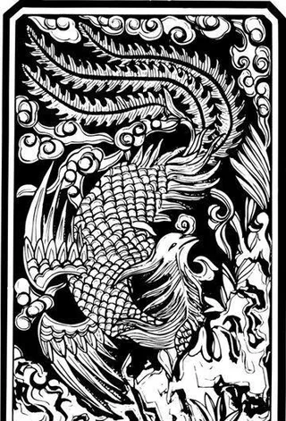 清代（上）版画 装饰画 中华图案五千年 矢量 AI格式_0837