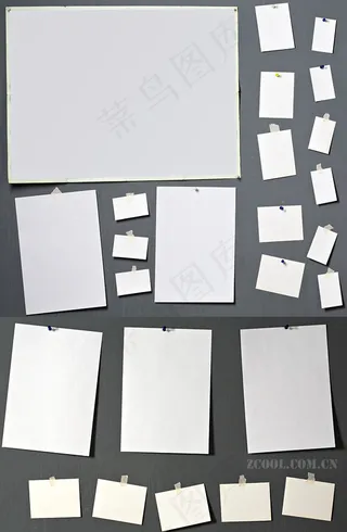 贴在墙上的便签纸高清图片
