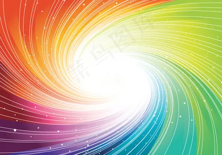 旋转光线背景矢量素材 旋转光线背景矢量素材