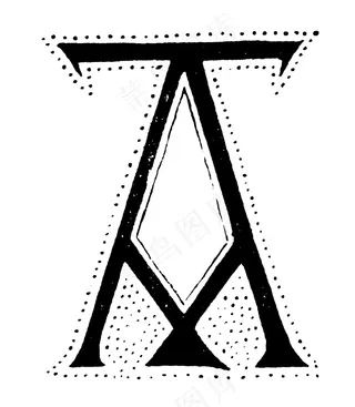 字母 全球花纹图案 装饰图案 现代...