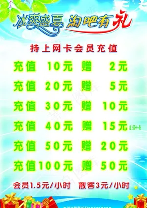 上网充值图片