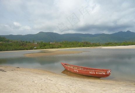 塞拉利昂二道河沙滩图片