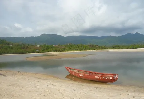 塞拉利昂二道河沙滩图片