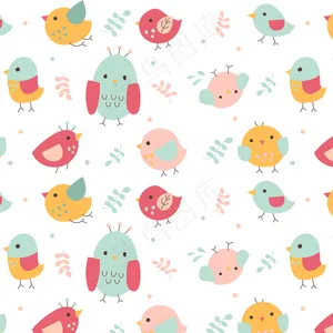 花鸟矢量图