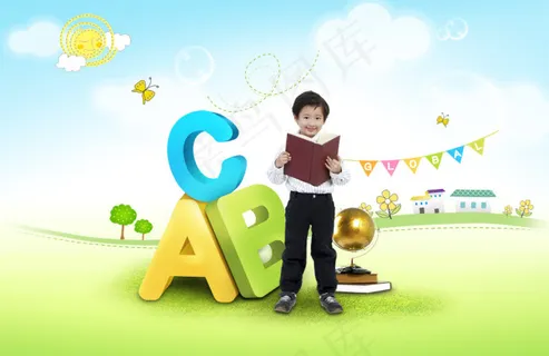 儿童启蒙教育ABC素材 儿童启蒙教育ABC素材