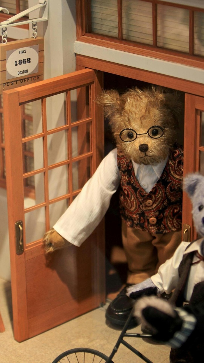 公仔小熊高清摄影图片