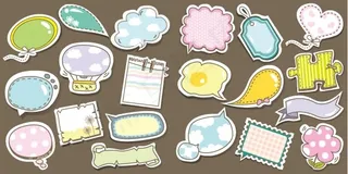 卡通对话框图片