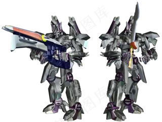 机器人素材分层免扣大图