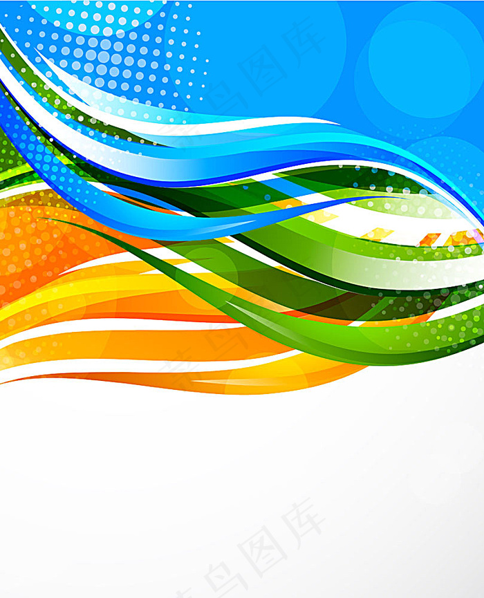 梦幻光斑花纹背景