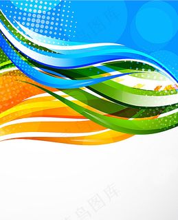 梦幻光斑花纹背景