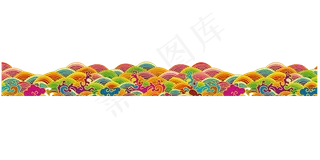 古风祥云中式边框条纹高清素材