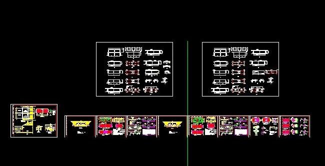 全套6米双孔箱涵设计详图及涵身结构...