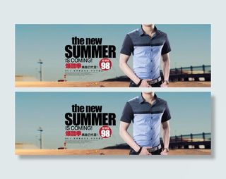 天猫男装海报图片