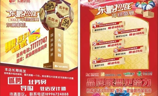 东鹏年终岁末促销dm图片