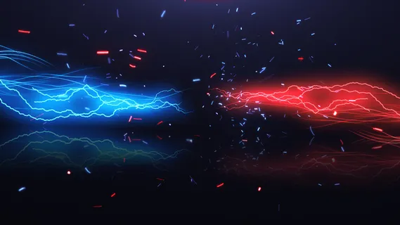 炫酷粒子光效对撞ae模板炫酷粒子光效对撞ae模板