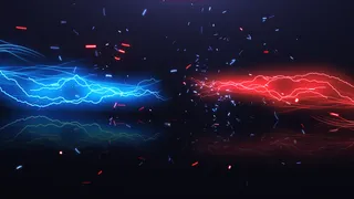 炫酷粒子光效对撞ae模板炫酷粒子光效对撞ae模板