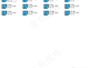 建筑设计及装潢设计常用图块（交通工...