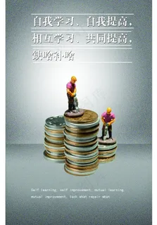 企业文化墙之学习篇图片