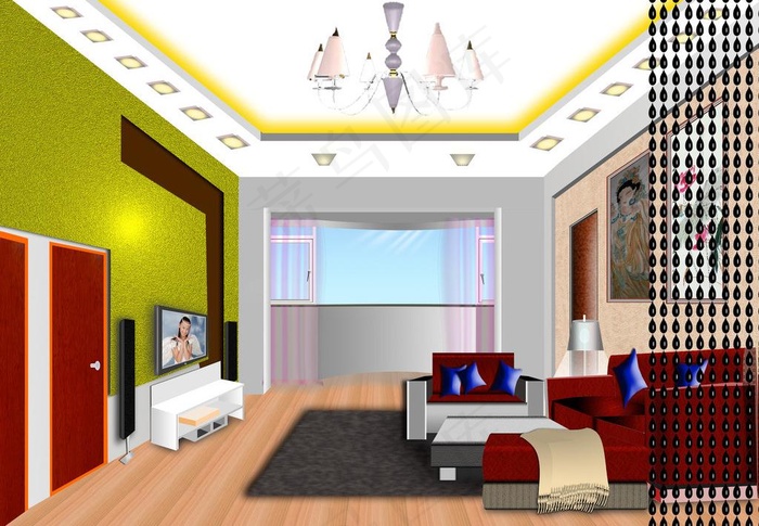 室内效果图图片