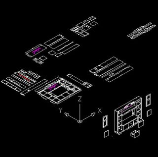 电视墙三维二维效果图图片