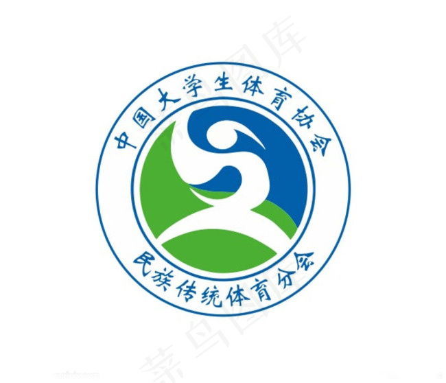中国大学生体育协会cdr矢量模版下载