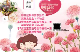 燕窝母亲节海报